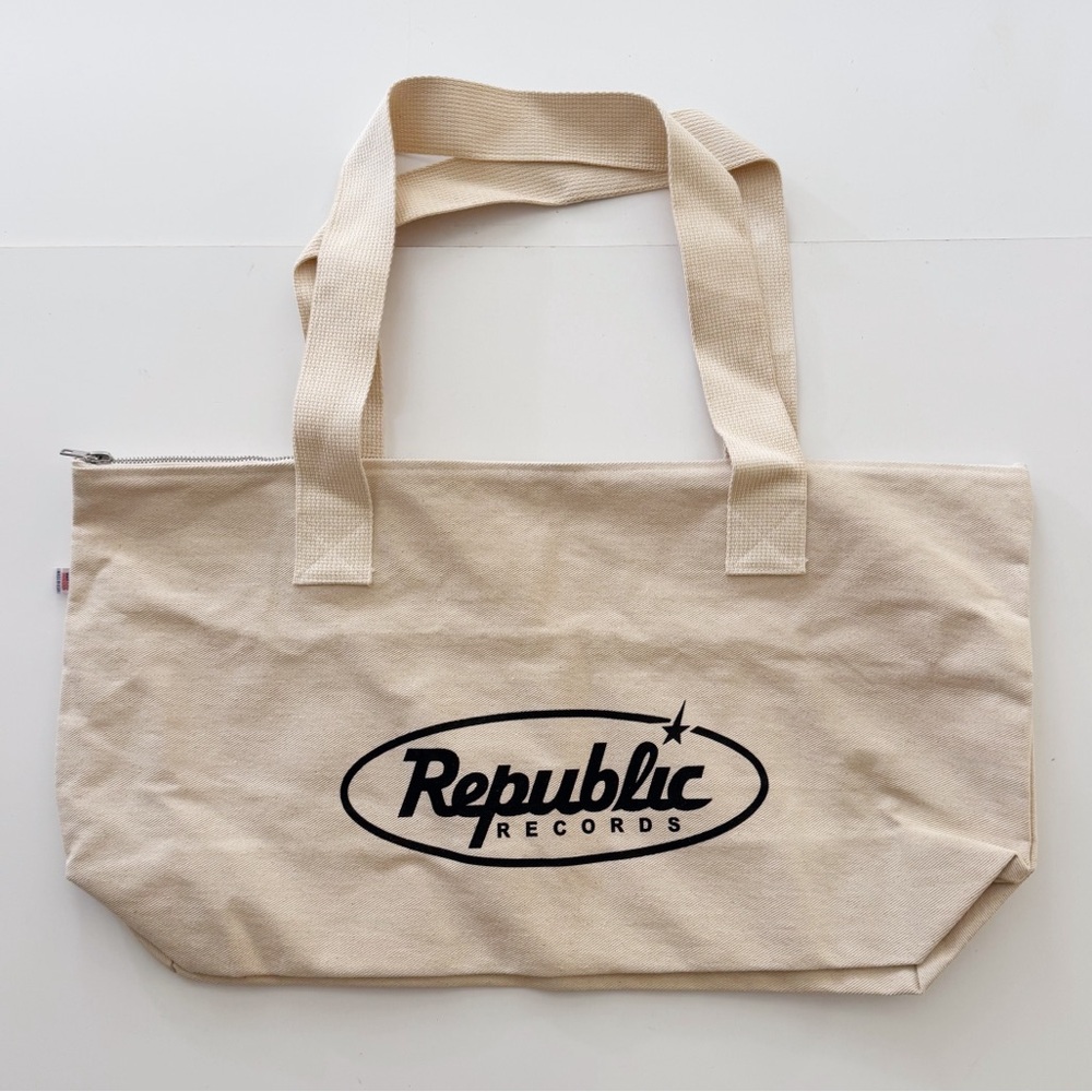 Republic Records Canvas Tote Bag